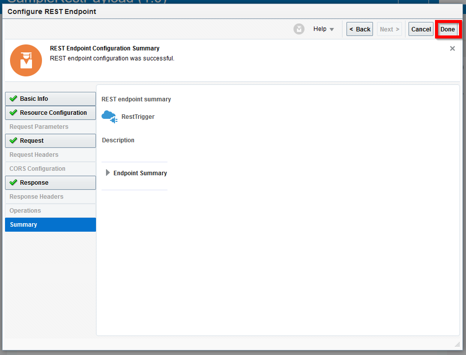 Exposing a REST Service with a Payload in OIC - figure 13