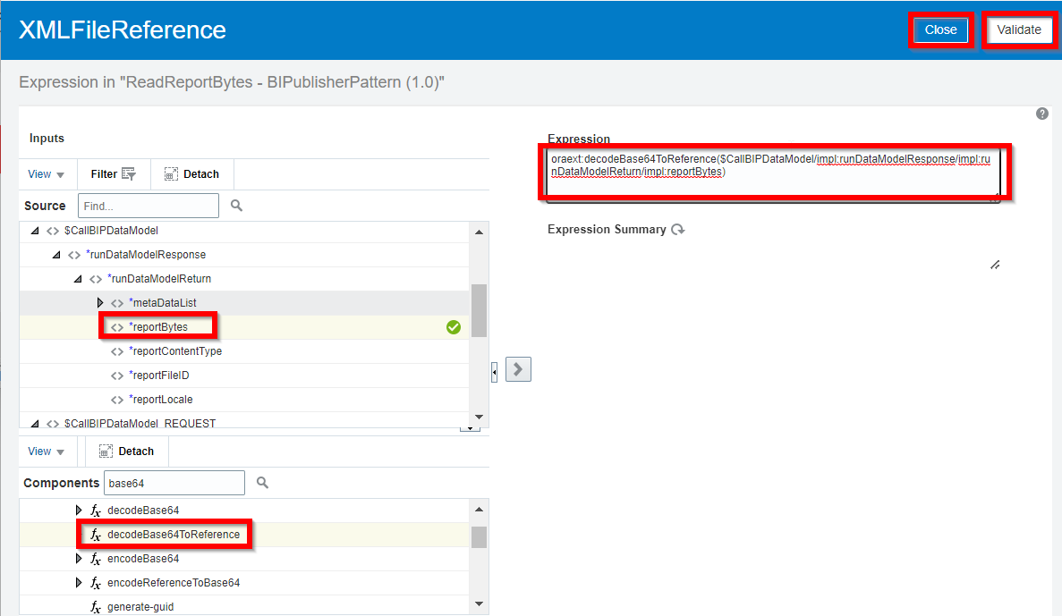 Pattern: Extract BI Publisher Data - figure 33