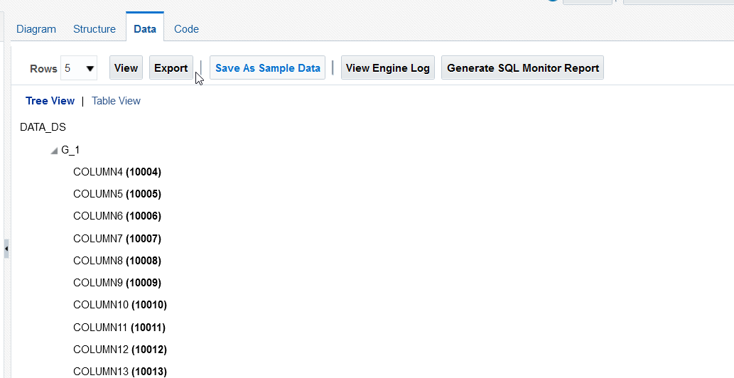 Pattern: Extract BI Publisher Data - figure 4